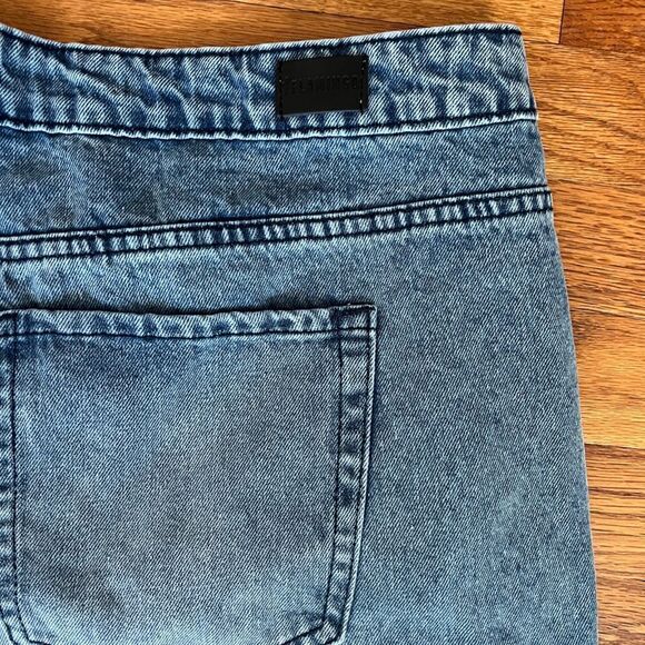 Flamingo Jeans Button Fly Straight 5 Pocket Whiskered Size XXL - Picture 7 of 8